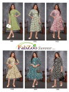 Summer Vol 1 By Fabzoo Designer Frock Style Party wear Kurtis Wholesale Price In Surat